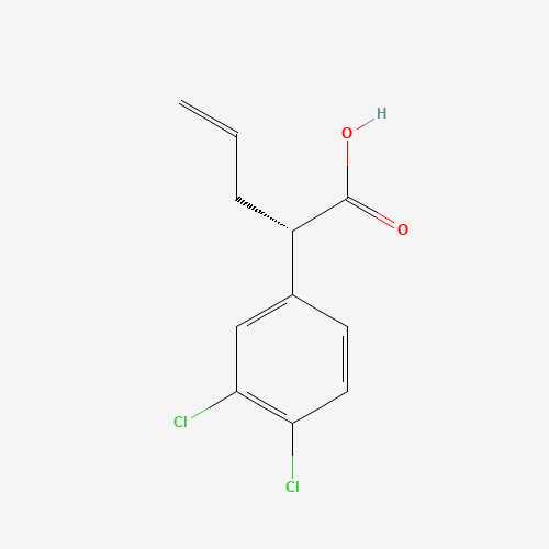 (S)-2-(3,4-Dichlorophenyl)pent-4-enoic acid (CAS: 147643-57-0) - Related Chemical Product