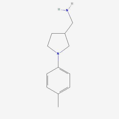 {[1-(4-Methylphenyl)pyrrolidin-3-yl]methyl}amine hydrochloride (CAS: 1017428-21-5) - Related Chemical Product