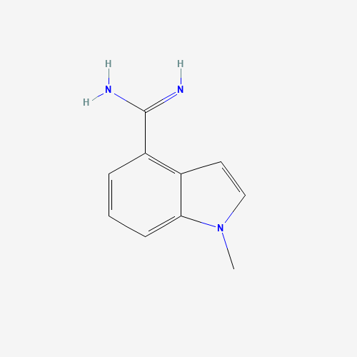 1-Methyl-1H-indole-4-carboximidamide hydrochloride (CAS: 1030422-66-2) - Related Chemical Product
