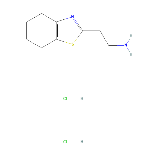 [2-(4,5,6,7-Tetrahydro-1,3-benzothiazol-2-yl)-ethyl]amine dihydrochloride (CAS: 642078-29-3) - Related Chemical Product