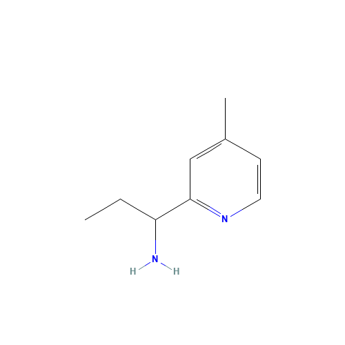 [1-(4-Methylpyridin-2-yl)propyl]amine dihydrochloride (CAS: 1158736-00-5) - Related Chemical Product