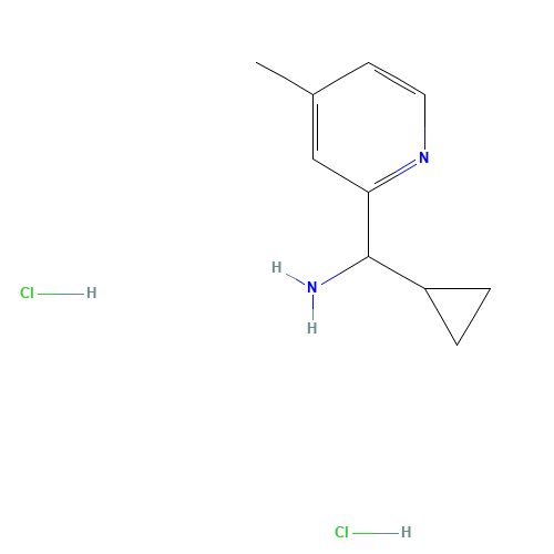 [Cyclopropyl(4-methylpyridin-2-yl)methyl]amine dihydrochloride (CAS: 1203308-27-3) - Related Chemical Product