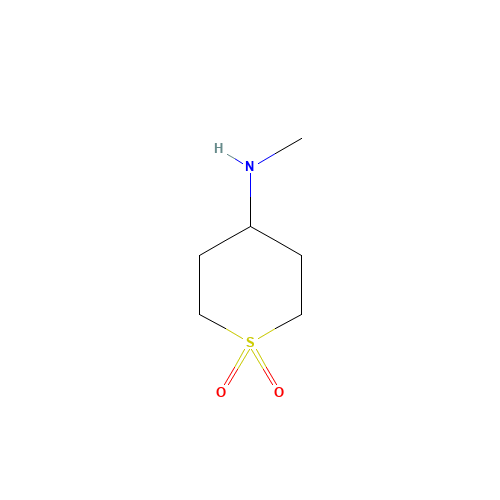 N-Methyltetrahydro-2H-thiopyran-4-amine 1,1-dioxide hydrochloride (CAS: 863248-54-8) - Related Chemical Product