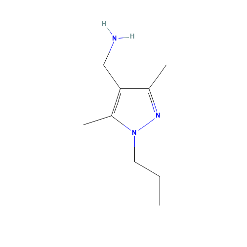 [(3,5-Dimethyl-1-propyl-1H-pyrazol-4-yl)methyl]-amine hydrochloride (CAS: 1006458-74-7) - Related Chemical Product