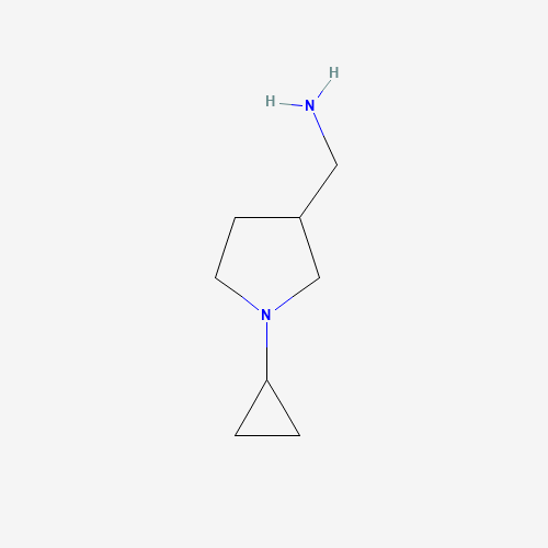 [(1-Cyclopropylpyrrolidin-3-yl)methyl]amine hydrochloride (CAS: 1017474-07-5) - Related Chemical Product