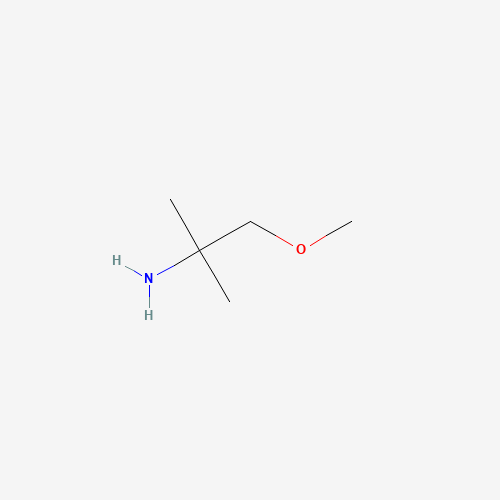 (2-Methoxy-1,1-dimethylethyl)amine (CAS: 20719-68-0) - Chemical Structure and Molecular Formula 