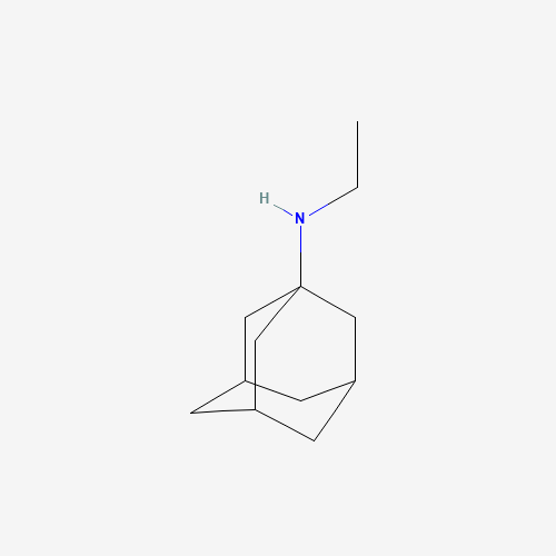 N-Ethyladamantan-1-amine hydrochloride (CAS: 3717-44-0) - Chemical Structure and Molecular Formula 