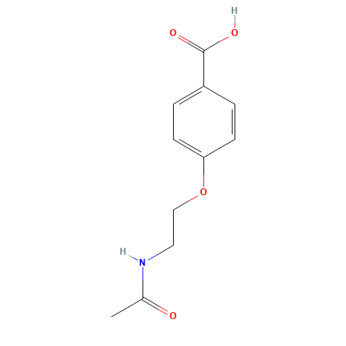 4-[2-(Acetylamino)ethoxy]benzoic acid (CAS: 297137-62-3) - Related Chemical Product