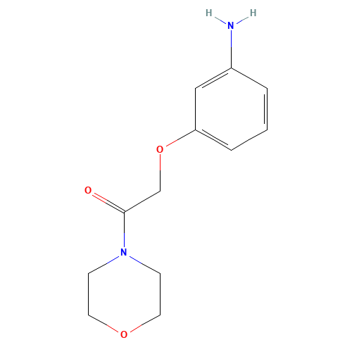 [3-(2-Morpholin-4-yl-2-oxoethoxy)phenyl]amine (CAS: 184944-87-4) - Related Chemical Product