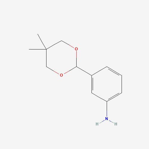 [3-(5,5-Dimethyl-1,3-dioxan-2-yl)phenyl]amine (CAS: 51226-12-1) - Related Chemical Product