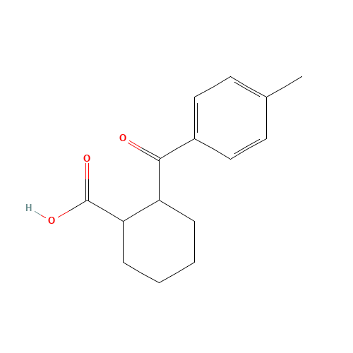 2-(4-Methylbenzoyl)cyclohexanecarboxylic acid (CAS: 107147-13-7) - Related Chemical Product