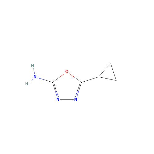 5-Cyclopropyl-1,3,4-oxadiazol-2-amine (CAS: 89179-60-2) - Related Chemical Product