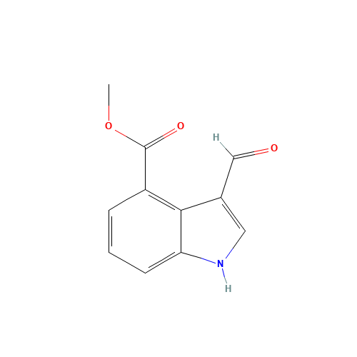 Methyl 3-formyl-1H-indole-4-carboxylate (CAS: 53462-88-7) - Related Chemical Product