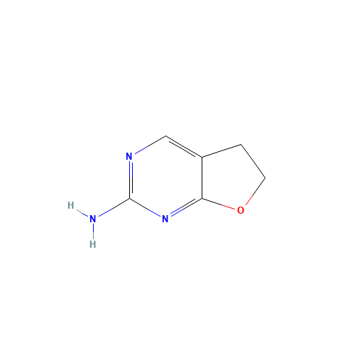 5,6-Dihydrofuro[2,3-d]pyrimidin-2-amine (CAS: 88513-35-3) - Related Chemical Product