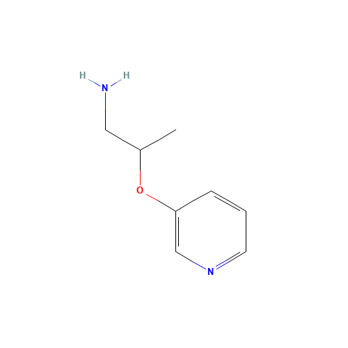 [2-(Pyridin-3-yloxy)propyl]amine (CAS: 886763-53-7) - Related Chemical Product