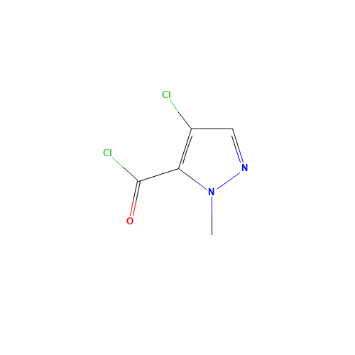 4-Chloro-1-methyl-1H-pyrazole-5-carbonyl chloride (CAS: 157142-50-2) - Related Chemical Product