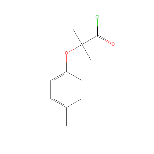 2-Methyl-2-(4-methylphenoxy)propanoyl chloride (CAS: 116762-24-4) - Related Chemical Product