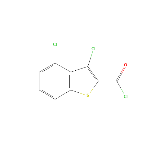 3,4-Dichloro-1-benzothiophene-2-carbonyl chloride (CAS: 34576-86-8) - Related Chemical Product