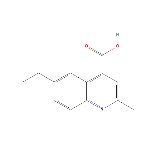 6-Ethyl-2-methylquinoline-4-carboxylic acid (CAS: 590376-60-6) - Related Chemical Product