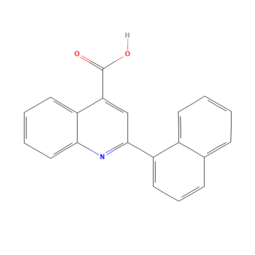 2-(1-Naphthyl)quinoline-4-carboxylic acid (CAS: 6265-23-2) - Related Chemical Product