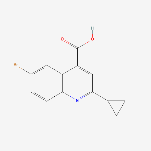 6-Bromo-2-cyclopropylquinoline-4-carboxylic acid (CAS: 313241-16-6) - Related Chemical Product