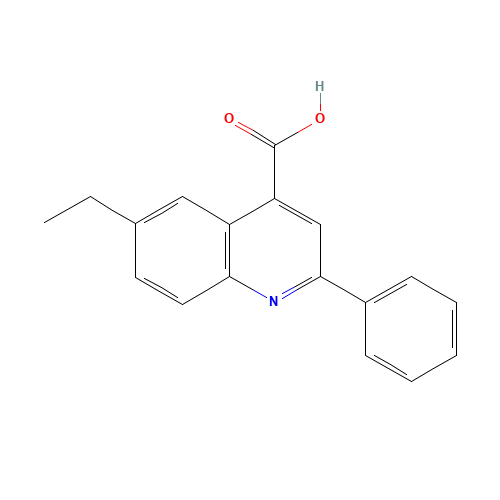 6-Ethyl-2-phenylquinoline-4-carboxylic acid (CAS: 436091-45-1) - Related Chemical Product