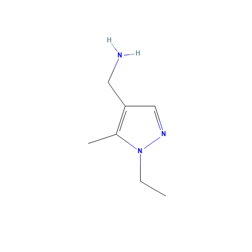 [(1-Ethyl-5-methyl-1H-pyrazol-4-yl)methyl]amine (CAS: 898046-26-9) - Related Chemical Product