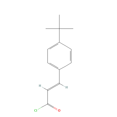 (2E)-3-(4-tert-Butylphenyl)acryloyl chloride (CAS: 176690-89-4) - Related Chemical Product