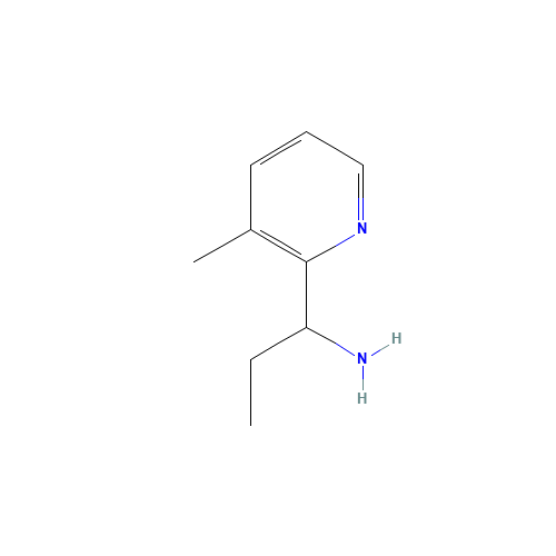 [1-(3-Methylpyridin-2-yl)propyl]amine (CAS: 1015846-40-8) - Related Chemical Product