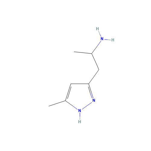 [1-Methyl-2-(5-methyl-1H-pyrazol-3-yl)ethyl]amine (CAS: 1025087-55-1) - Related Chemical Product