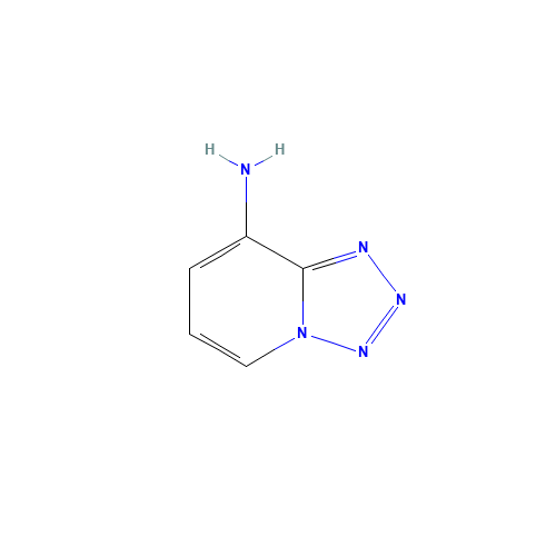 Tetrazolo[1,5-a]pyridin-8-amine (CAS: 73721-28-5) - Chemical Structure and Molecular Formula 