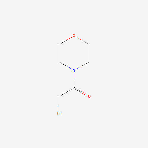 4-(Bromoacetyl)morpholine (CAS: 40299-87-4) - Chemical Structure and Molecular Formula 