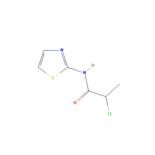 2-Chloro-N-1,3-thiazol-2-ylpropanamide (CAS: 116200-98-7) - Related Chemical Product