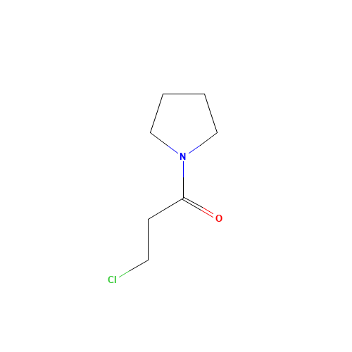 1-(3-Chloropropanoyl)pyrrolidine (CAS: 63177-38-8) - Related Chemical Product