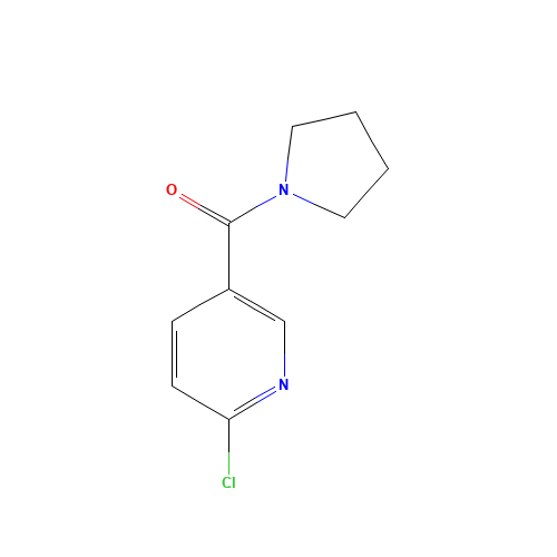 2-Chloro-5-(pyrrolidin-1-ylcarbonyl)pyridine (CAS: 64614-47-7) - Related Chemical Product
