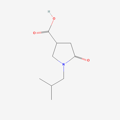 1-Isobutyl-5-oxopyrrolidine-3-carboxylic acid (CAS: 773865-07-9) - Related Chemical Product