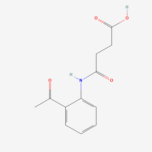 4-[(2-Acetylphenyl)amino]-4-oxobutanoic acid (CAS: 41242-37-9) - Related Chemical Product