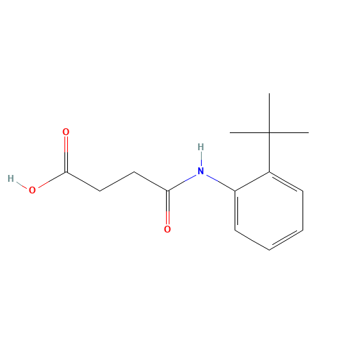 4-[(2-tert-Butylphenyl)amino]-4-oxobutanoic acid (CAS: 904807-77-8) - Related Chemical Product
