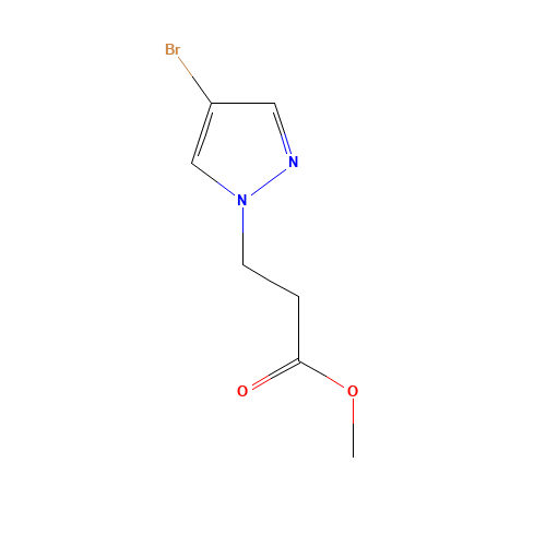 Methyl 3-(4-bromo-1H-pyrazol-1-yl)propanoate (CAS: 1007517-46-5) - Related Chemical Product