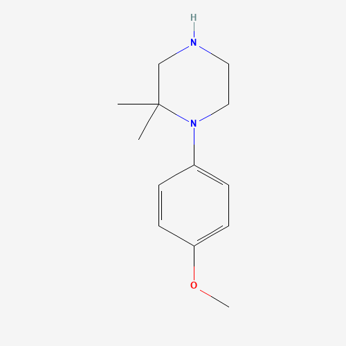 1-(4-Methoxyphenyl)-2,2-dimethylpiperazine (CAS: 893748-41-9) - Related Chemical Product