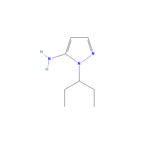 1-(1-Ethylpropyl)-1H-pyrazol-5-amine (CAS: 90206-24-9) - Related Chemical Product