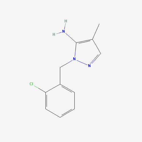1-(2-Chlorobenzyl)-4-methyl-1H-pyrazol-5-amine (CAS: 1015845-68-7) - Related Chemical Product