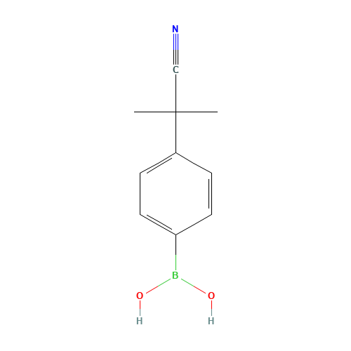 [4-(1-Cyano-1-methylethyl)phenyl]boronic acid (CAS: 850568-67-1) - Related Chemical Product