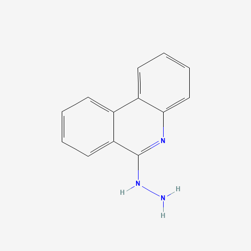 6-Hydrazinophenanthridine (CAS: 144402-92-6) - Chemical Structure and Molecular Formula 