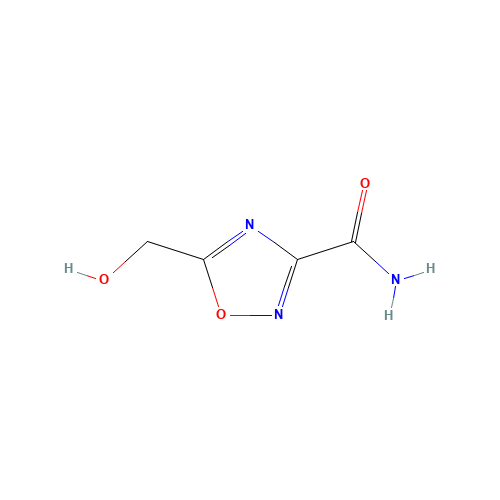 5-(Hydroxymethyl)-1,2,4-oxadiazole-3-carboxamide (CAS: 1185320-27-7) - Related Chemical Product