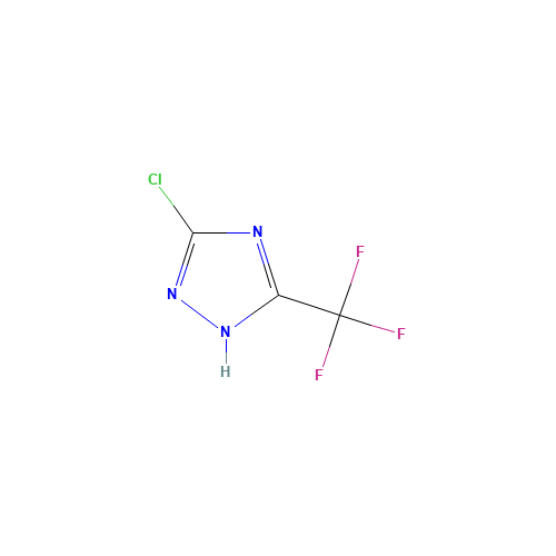 3-Chloro-5-(trifluoromethyl)-1H-1,2,4-triazole (CAS: 1199215-88-7) - Related Chemical Product