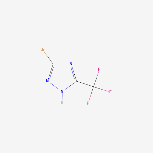3-Bromo-5-(trifluoromethyl)-1H-1,2,4-triazole (CAS: 1185320-36-8) - Related Chemical Product