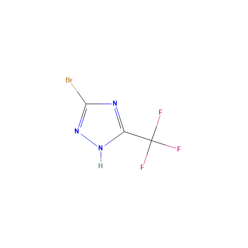 3-Bromo-5-(trifluoromethyl)-1H-1,2,4-triazole (CAS: 1185320-36-8) - Related Chemical Product