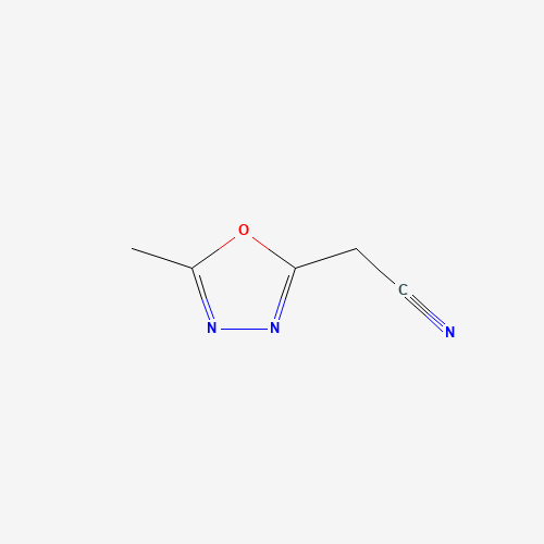 (5-Methyl-1,3,4-oxadiazol-2-yl)acetonitrile (CAS: 130781-63-4) - Related Chemical Product