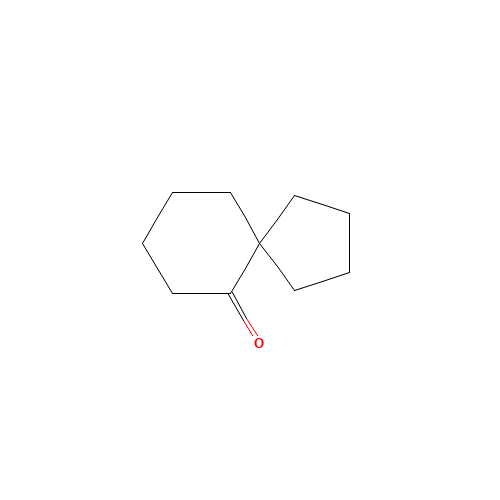 Spiro[4.5]decan-6-one (CAS: 13388-94-8) - Chemical Structure and Molecular Formula 